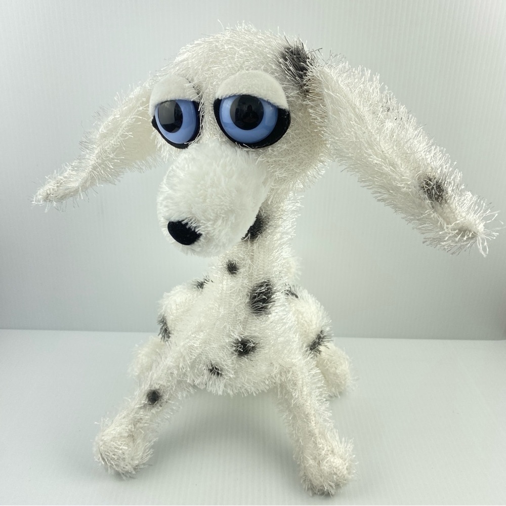 Carlton Cards Twisted Whiskers Plush Dog Spot 12 inches Bendable Stuffed Puppy